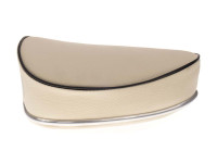 Saddle Puch oldtimer model X30 / Condor cream with logo Saddle Puch oldtimer model X30 / Condor cream with logo