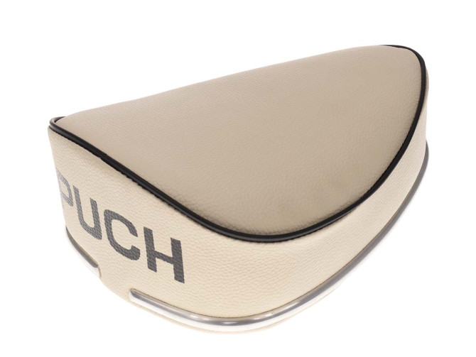Saddle Puch oldtimer model X30 / Condor cream with logo product