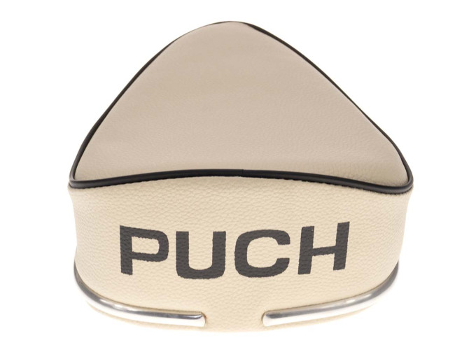Saddle Puch oldtimer model X30 / Condor cream with logo product
