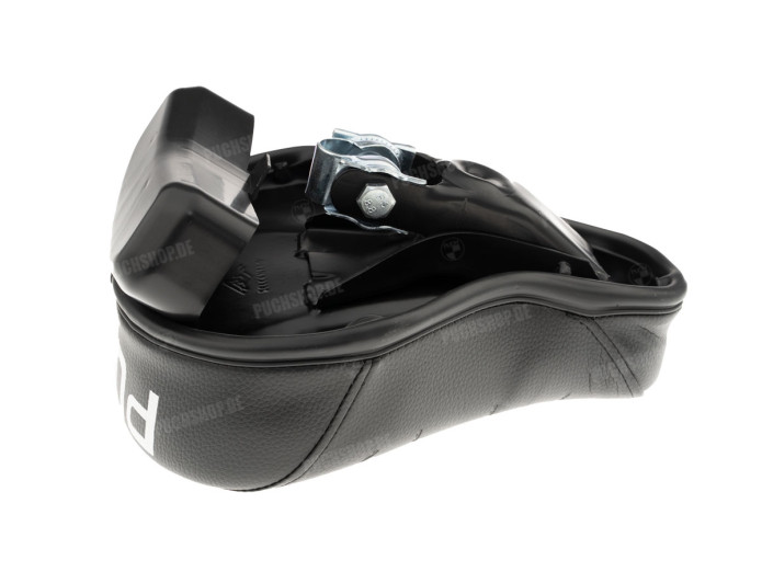 Saddle Puch Maxi thin black as original big logo with tool tray