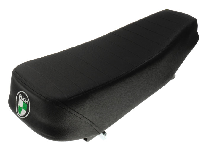 Buddyseat Puch Maxi S custom met gestikt Puch logo 