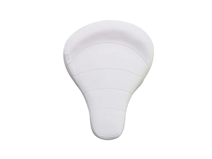 Saddle Puch Maxi thick white with logo