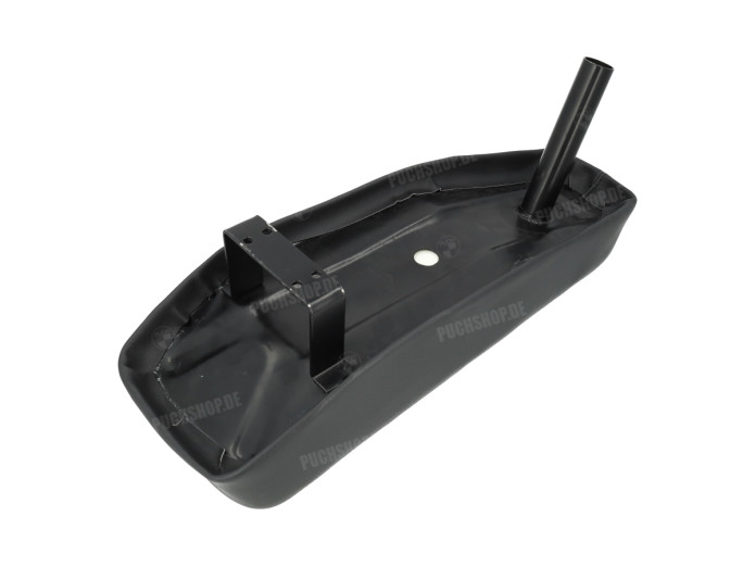 Buddyseat Puch Maxi S Custom mit weißen Rautenstickerei 
