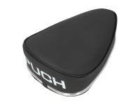 Zadel Puch oldtimer model X30 / Condor zwart met groot logo