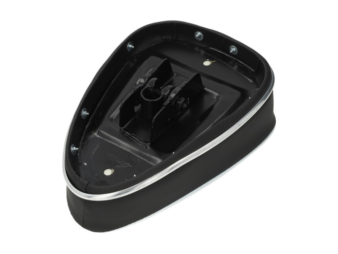 Sattel Puch Oldtimer Model X30 / Condor Schwarz / Weiß