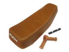 Buddyseat Puch Maxi brown classic + handle grip 