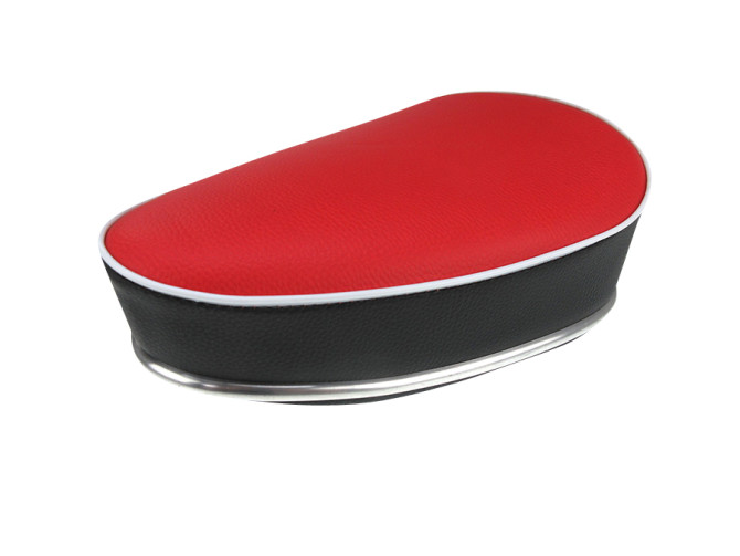 Zadel Puch oldtimer model X30 / Condor zwart / rood product