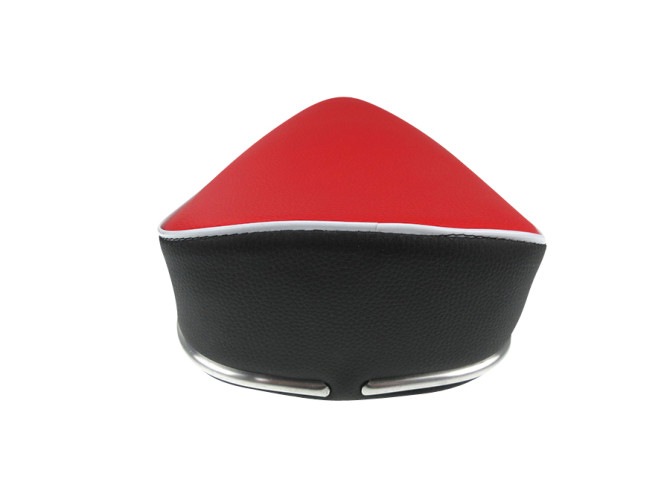 Zadel Puch oldtimer model X30 / Condor zwart / rood product
