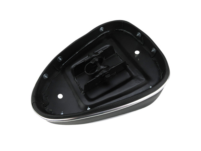 Zadel Puch oldtimer model X30 / Condor zwart / rood product