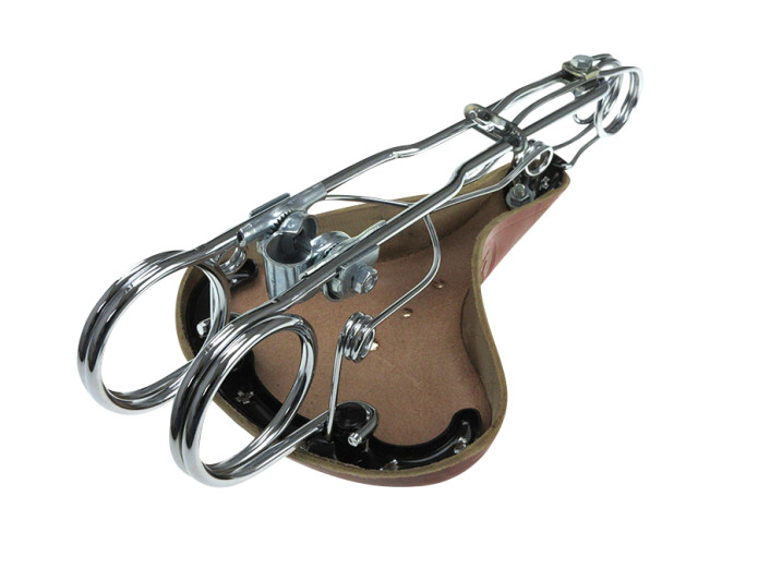 Zadel Puch universeel Tabor Heavy Duty cognac