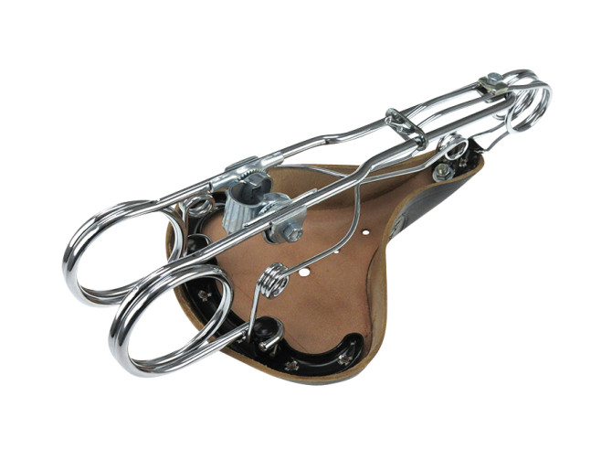 Zadel Puch universeel Tabor Heavy Duty zwart product