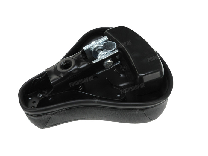 Saddle Puch Maxi thin black with tool tray