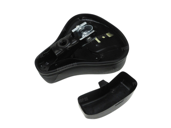 Saddle Puch Maxi thin black with tool tray
