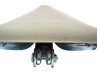 Puch Saddle / Parts Floating saddle Puch MV / VS / MS créme Oldtimer saddle Puch MV / VS / MS model Bategu créme