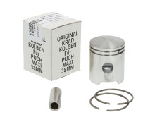 Kolben 38mm 50ccm Puch Maxi / MV / VS / DS / MC / universal NOS (38x1,5mm) 