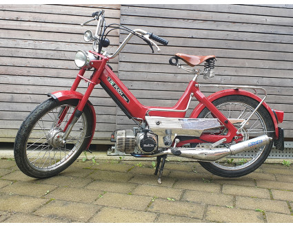 Puch Maxi Red/Chrom