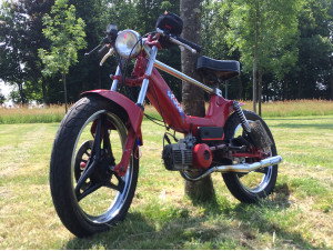 Puch maxi met Honda mb velgen