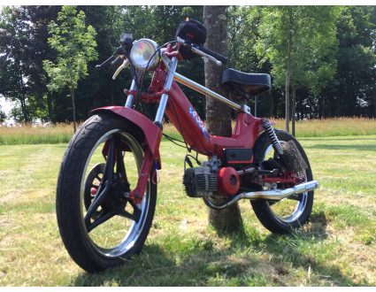 Puch maxi met Honda mb velgen