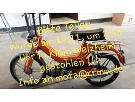 Puch MAXI wurde gefunden !!! GESTOHLEN !!! 