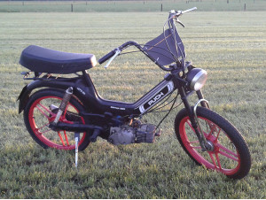 Puch maxi s Black red