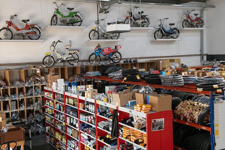 Puchshop Magazijn