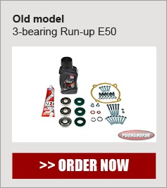 Old model 3 bearing E50 run-up