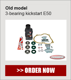 Old model 3 bearing E50 kickstart