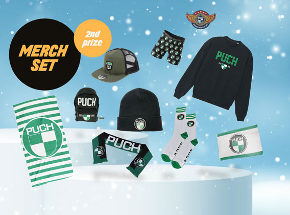 2e Prijs | XL Puch merch set